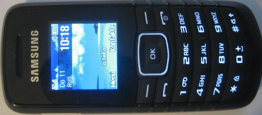 Samsung, Mobiltelefon, GT–E1080, Mobiltelefon