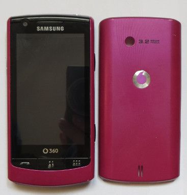Samsung, Mobiltelefon, GT–I6410, Gehäuse mit Display und Rückseite