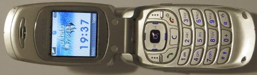 Samsung, Mobiltelefon, SGH–E600, Display und Tastatur