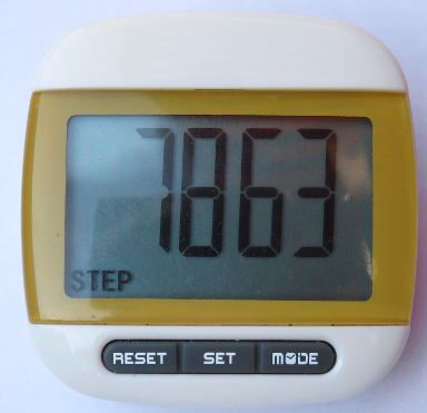 HAPTIME® YGH667 Pedometer, Schrittzähler Anzeige der Steps
