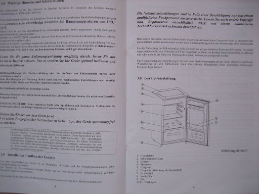 Kühlschrank ohne Gefrierfach, PKM KS 105.0A+, Bedienungsanleitung