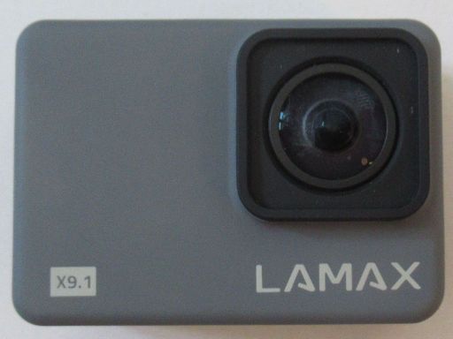 LAMAX X9.1 Actioncam, Ansicht von vorne