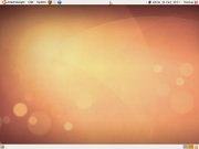 Leerer Desktop von Ubuntu