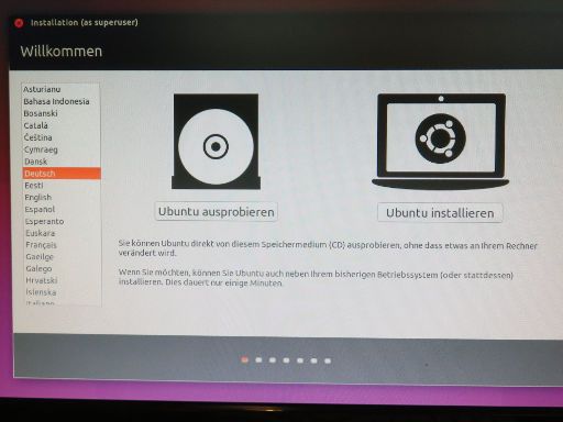 Ubuntu 15.10, ausprobieren oder installieren
