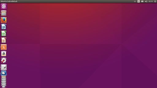 Ubuntu 15.10, Startbildschirm / Desktop