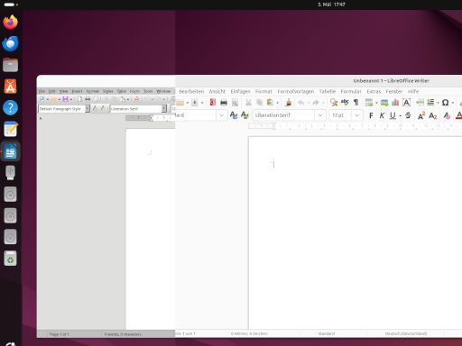 Linux™ Ubuntu® 24.04 LTS, Firefox, Thunderbird, Libre Office 24.2.3.2 Deutsch und Englisch