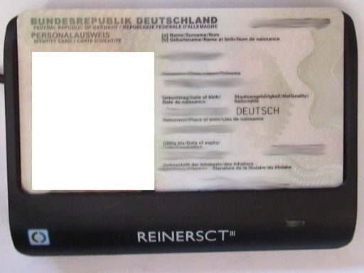 REINER SCT cyberJack® RFID basis, Personalausweis mit Online-Ausweisfunktion