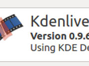 Kdenlive Version 0.9.6 im Dezember 2017