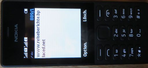 Mobiltelefon, Nokia 150 Dual SIM, Gehäuse mit Bildschirm und Tastatur