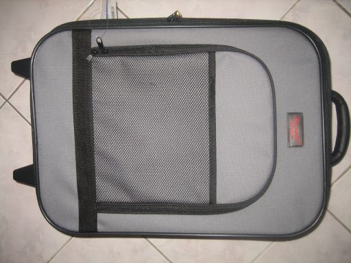 Soft / Textil Koffer, Maße 55 x 34 x 17 cm.