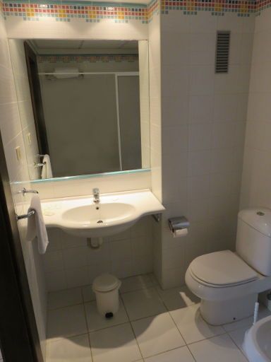Apartamentos Be Smart Florida, Puerto de la Cruz, Teneriffa, Spanien, Bad mit Waschtisch und WC
