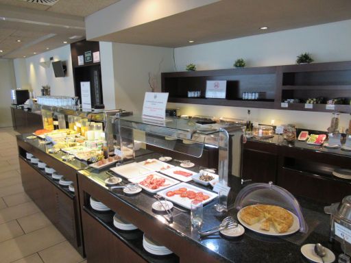 Hotel 525, Los Alcázares, Spanien, ein Teil vom Frühstücksbuffet