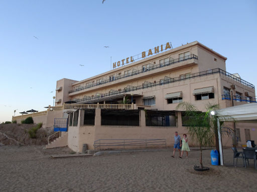Hotel Bahía, Puerto de Mazarrón, Spanien, Außenansicht vom Strand