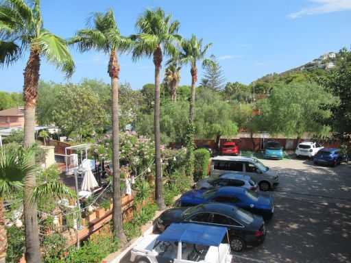 Hotel MR Les Rotes, Dénia, Spanien, Zimmer 102 mit Blick auf den Parkplatz