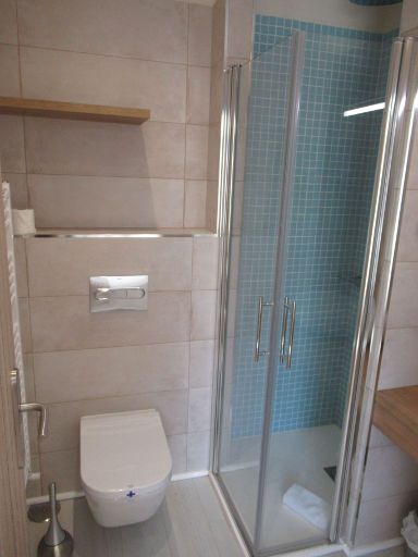 Hotel O Náutico, Laxe, Spanien, Bad mit WC und Dusche
