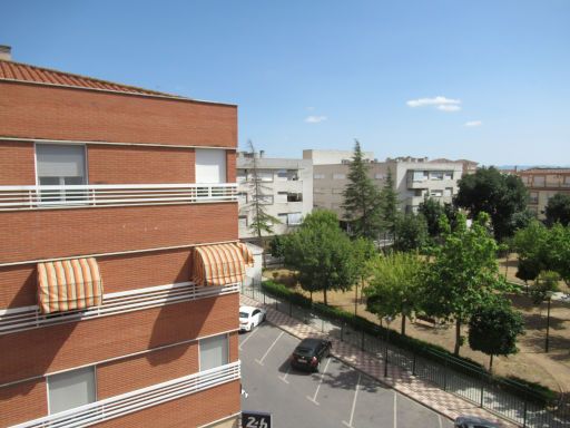 Hotel Príncipe Felipe, Albolote, Spanien, Zimmer 234 mit Ausblick gegenüberliegendes Wohngebäude und Park