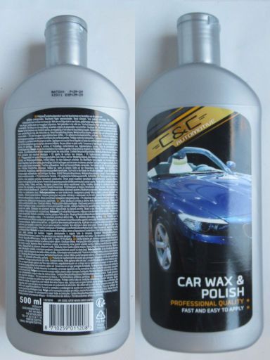 ACTION, Alcalá de Henares, Spanien, C&C Automotive Car Wax & Polish 500 ml