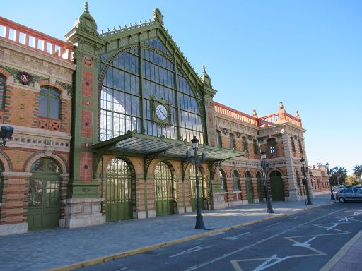 Almería, Spanien, historischer Bahnhof