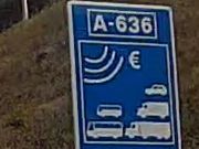 Bidegi Maut Autobahn, Baskenland, Spanien, 0.00 EURO Kauf Advanzia Bank www.gebuhrenfrei.com MasterCard® Gold SMS auf einem Samsung GT–C3590