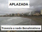 VII Travesia a nado de Benalmádena 2024, Benalmádena, Spanien, Startbereich am Playa Malapesquera