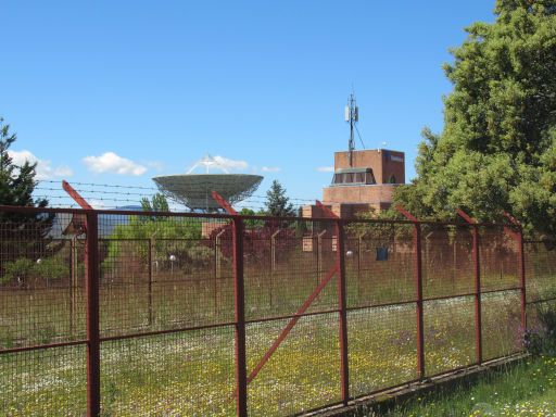 Satellitenkommunikationsstation, Buitrago del Lozoya, Spanien, Doppelter Sicherheitszaun