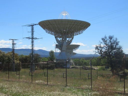 Satellitenkommunikationsstation, Buitrago del Lozoya, Spanien, Satellitenantennen