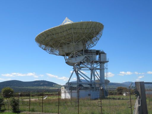 Satellitenkommunikationsstation, Buitrago del Lozoya, Spanien, Satellitenantenne