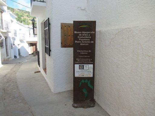 Capileira, Spanien, Museum Alpujarreño de Artes y Costumbres Populares Pedro Antonio de Alarcón