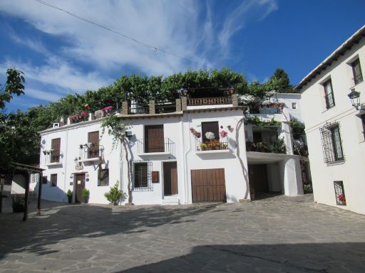 Capileira, Spanien, Platz in der Altstadt