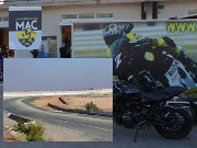 Escuela de conducción MAC, Motorrad Kurs Rennstrecke, Cartagena