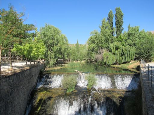 Cerrada del Río Castril, Castril, Spanien, aufgestauter Fluss