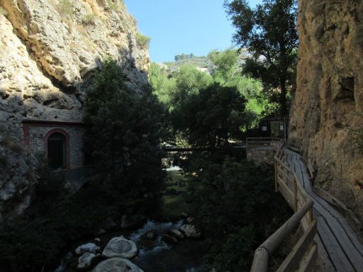 Cerrada del Río Castril, Castril, Spanien, Fluss in der Schlucht