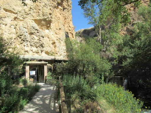 Cerrada del Río Castril, Castril, Spanien, Ende vom Wanderweg