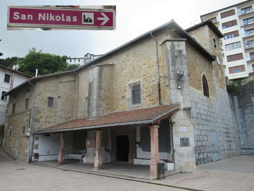 Elantxobe, Spanien, Kirche San Nicolás de Bari