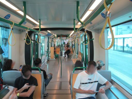 Metropolitano de Granada, Granada, Spanien, Fahrgastraum