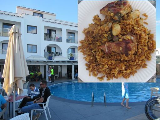 ibiziOWS 2024, Ibiza, Spanien, Apartment Sal Rossa mit Paella