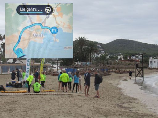 ibiziOWS 2024, Ibiza, Spanien, Start Playa Talamanca