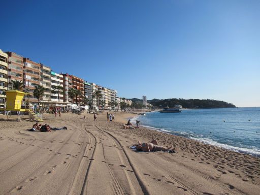 Lloret de Mar, Spanien, Strand Platja de Lloret