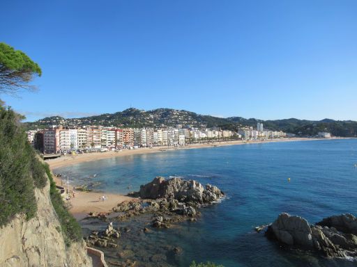 Lloret de Mar, Spanien, Bucht von Lloret de Mar