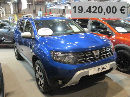 Salón del Vehículo de Ocasión 2023, Madrid, Spanien, Dacia Duster Diesel 1.5 dCi Prestige 4x2 85 kW