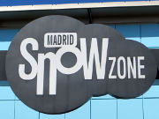 Madrid SnowZone, Madrid, Spanien, Eingang Parkplatz