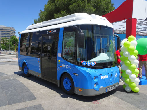 VEM Elektrofahrzeug Messe, 2019, Madrid, Spanien, Wolta Elektrobus EMT Madrid