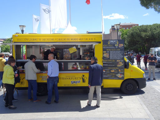 VEM Elektrofahrzeug Messe, 2019, Madrid, Spanien, Frankfurt’s Madrid Street Foodtruck