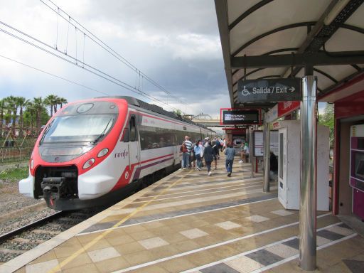 Plaza Mayor Einkaufszentrum, Málaga, Spanien, Bahnhof „Plaza Major“