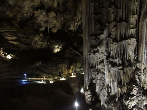 Cueva de Nerja, Maro, Spanien, Ansicht der Höhle