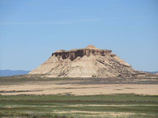 Naturpark Bardenas Reales, Navarra, Spanien, La Blanca