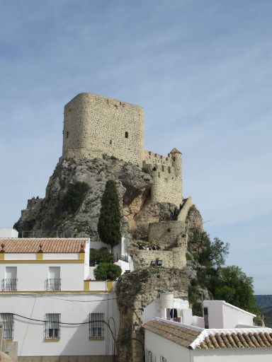 Olvera, Spanien, Burg von Olvera