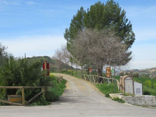 Vía Verde de la Sierra, Olvera, Spanien, geplante Bahnstrecke Rad– und Wanderweg