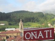 Oñati, Spanien, Ort in der Landschaft