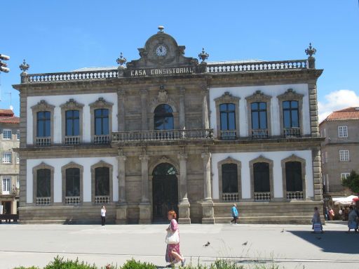 Pontevedra, Spanien, Casa Consistorial am Praza España